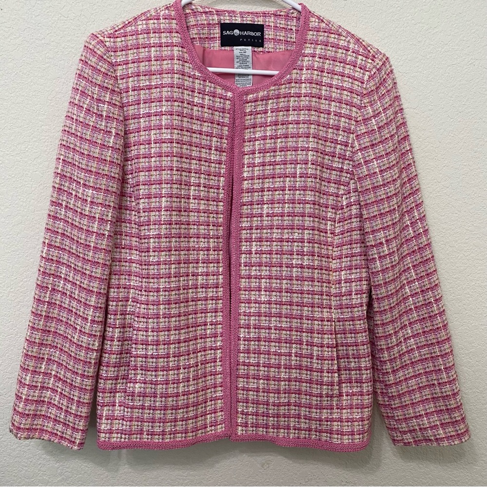 Sag Harbor Women’s Tweed Jacket